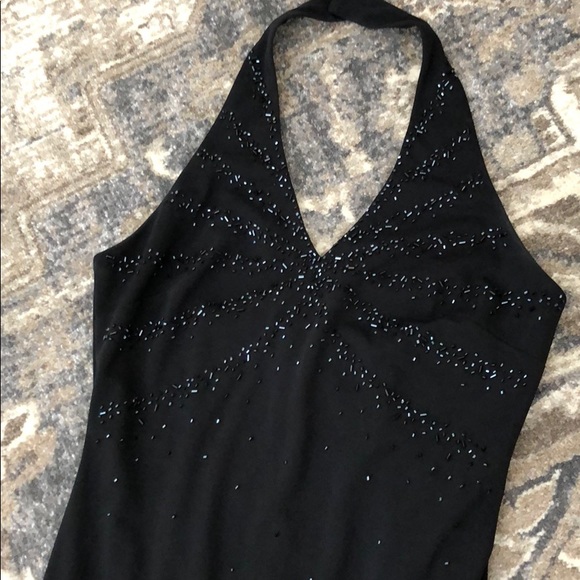 Beautiful halter prom dress floor length - Picture 1 of 6